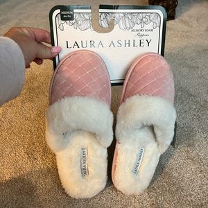 New with tags Laura Ashley pink slippers